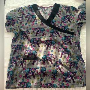 Scrub Top Pediatric Size Large